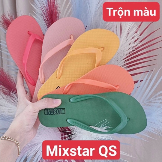 Dép Lào Thái Lan Mixstar QS Trộn Màu 