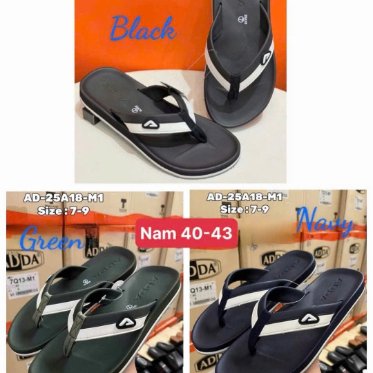 Dép kẹp ADDA đủ màu